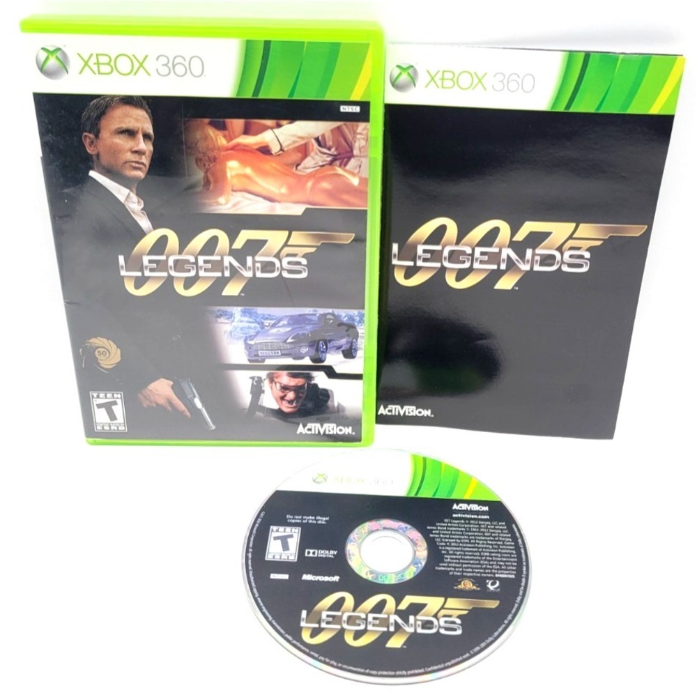 007 Legends (Microsoft Xbox 360, 2012) CIB COMPLETE IN BOX